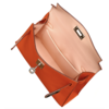 Hermès Kelly Sellier Mini II Verso Feu / Rose Eglantine Chèvre PHW