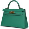 Hermès Kelly Sellier Mini II Vert Vertigo Epsom GHW