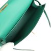 Hermès Kelly Sellier Mini II Vert Vertigo Epsom GHW