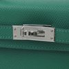 Hermès Kelly Sellier Mini II Vert Vertigo Epsom PHW
