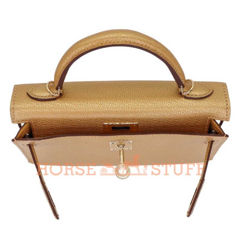 Hermès Kelly Sellier Mini II Orange Chèvre PHW