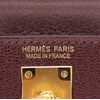 Hermès Kelly Sellier Mini II Orange Chèvre PHW