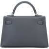 Hermès Kelly Sellier Mini II Ardoise Epsom Electrum HW