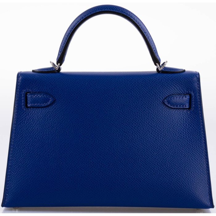 Hermes Epsom Bleu Saphir Mini Kelly II 20 GHW, myGemma