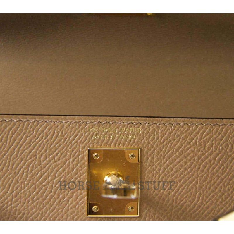 Hermès Kelly Sellier Mini II Chai Epsom GHW