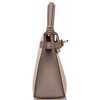 Hermès Kelly Sellier Mini II Special Order HSS Craie / Gris Asphalt GHW