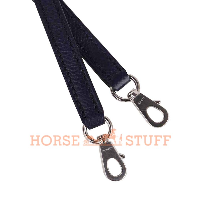 Hermès Kelly Sellier Mini II Special Order HSS Craie / Blue Indigo Epsom PHW