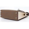 Hermès Kelly Sellier Mini II Special Order HSS Etoupe / Craie Epsom PHW