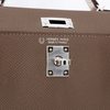 Hermès Kelly Sellier Mini II Special Order HSS Etoupe / Craie Epsom PHW