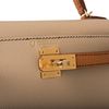 Hermès Kelly Sellier Mini II Special Order HSS Trench / Gold with contrast stitching Epsom GHW