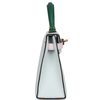 Hermès Kelly Sellier Mini II LIMITED EDITION TRICOLOR Gris Platine / Mauve Pale / Vert Moyen Epsom GHW
