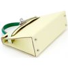 Hermès Kelly Sellier Mini II Limited Edition Tricolor Jaune Milton / Vert Fizz / Vert Vertigo Epsom PHW