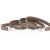 Hermès Kelly Sellier Mini II Limited Edition Tricolor Trench / Etoupe / Craie Epsom PHW