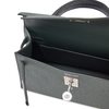 Hermès Kelly Sellier Mini II Limited Edition Tricolor Vert Mangrove / Vert Amande / Black Epsom PHW