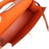 Hermès Kelly Sellier Mini II Orange Epsom Electrum HW