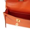 Hermès Kelly Sellier Mini II Orange Epsom GHW