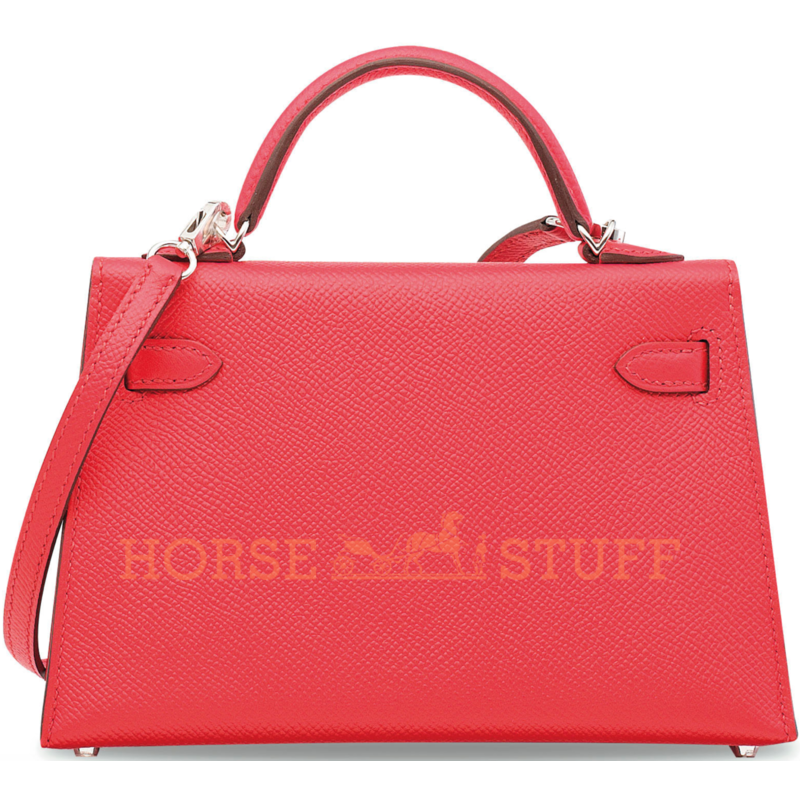 Hermès Kelly Sellier Mini II Rose Jaipur Epsom PHW