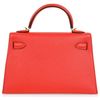 Hermès Kelly Sellier Mini II Rouge Tomate Epsom GHW