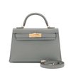Hermès Kelly Sellier Mini II Vert Amande Epsom GHW