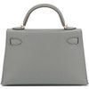 Hermès Kelly Sellier Mini II Vert Amande Epsom GHW