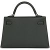Hermès Kelly Sellier Mini II Vert Mangrove Epsom Electrum