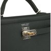 Hermès Kelly Sellier Mini II Vert Mangrove Epsom Electrum