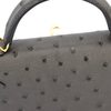 Hermès Kelly Sellier Mini II Blue Glacier Ostrich GHW