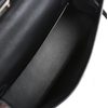 Hermès Kelly Sellier Mini II Special Order HSS Blue Indigo / Black Matte Crocodile Alligator PHW
