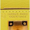 Hermès Kelly Sellier Mini II Special Order HSS Jaune Citron / Rose Sakura Chevre RGHW