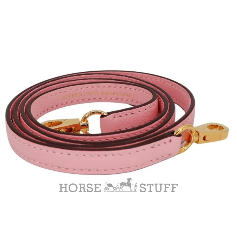Hermès Kelly Sellier Mini II Special Order HSS Jaune Citron / Rose Sakura Chevre RGHW