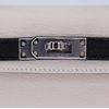 Hermès Kelly Sellier Mini II Special Order HSS Nata / Black Chevre PHW