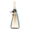 Hermès Kelly Sellier Mini II Special Order HSS Nata / Blue de Nord Epsom PHW