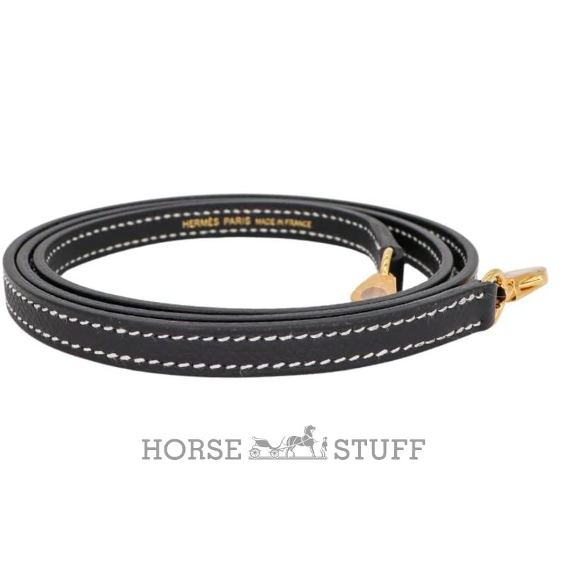 Hermès Kelly Sellier Mini II Special Order HSS Nata / Black Epsom GHW