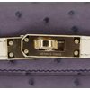 Hermès Kelly Sellier Mini II Special Order HSS Gris Asphalt / Beton Ostrich Permabrass HW