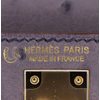 Hermès Kelly Sellier Mini II Special Order HSS Gris Asphalt / Beton Ostrich Permabrass HW