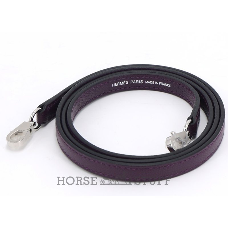 Hermès Kelly Sellier Mini II Touch Cassis Madame / Shiny Crocodile Alligator PHW