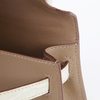 Hermès Kelly Sellier Mini II Touch Etoupe Madame / Beton Matte Crocodile Alligator PHW