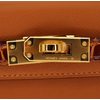 Hermès Kelly Sellier Mini II Touch Gold Madame / Miel Shiny Crocodile Alligator GHW