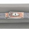 Hermès Kelly Sellier Mini II Touch Graphite Madame / Ardoise Shiny Niloticus Lizard PHW