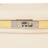 Hermès Kelly Sellier Mini II Limited Edition Tricolor Nata / Jaune Poussin / Sesame Epsom PHW