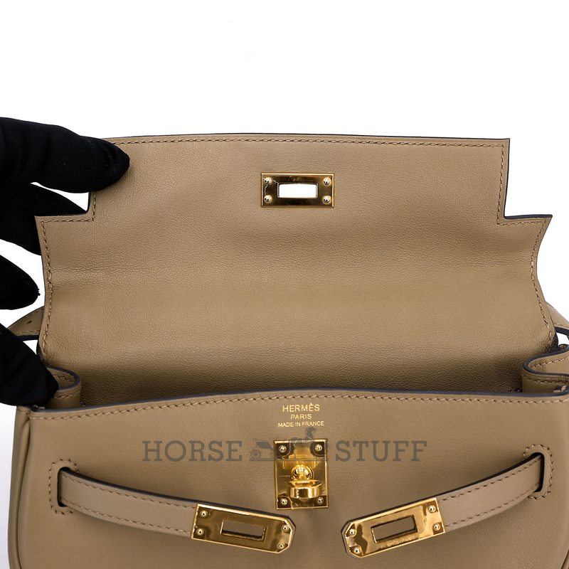 Hermès Kelly Moove Beige Marfa Swift GHW