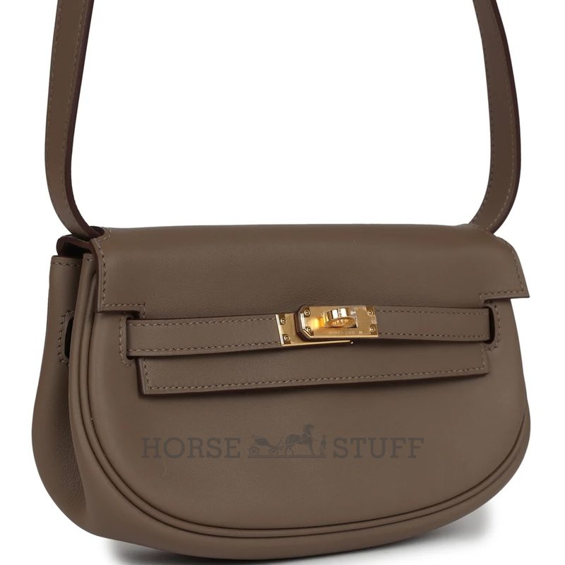 Hermès Kelly Moove Etoupe Swift GHW