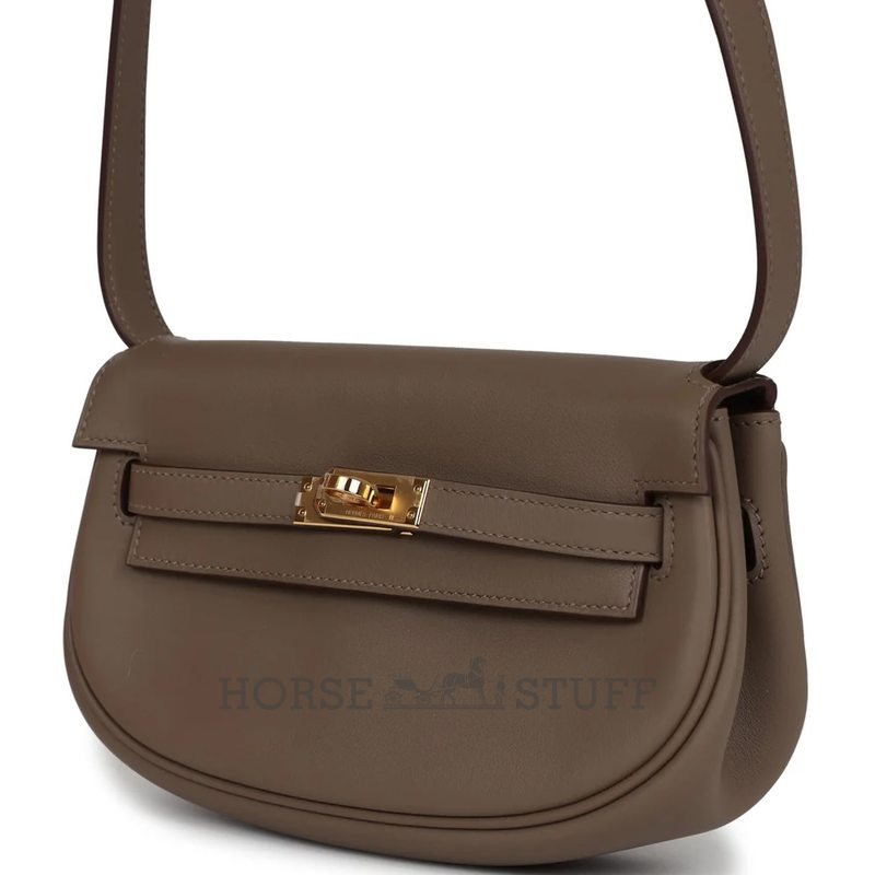 Hermès Kelly Moove Etoupe Swift GHW