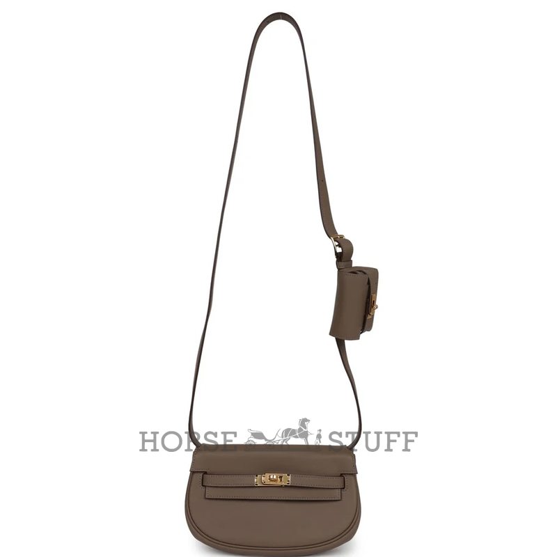 Hermès Kelly Moove Etoupe Swift GHW