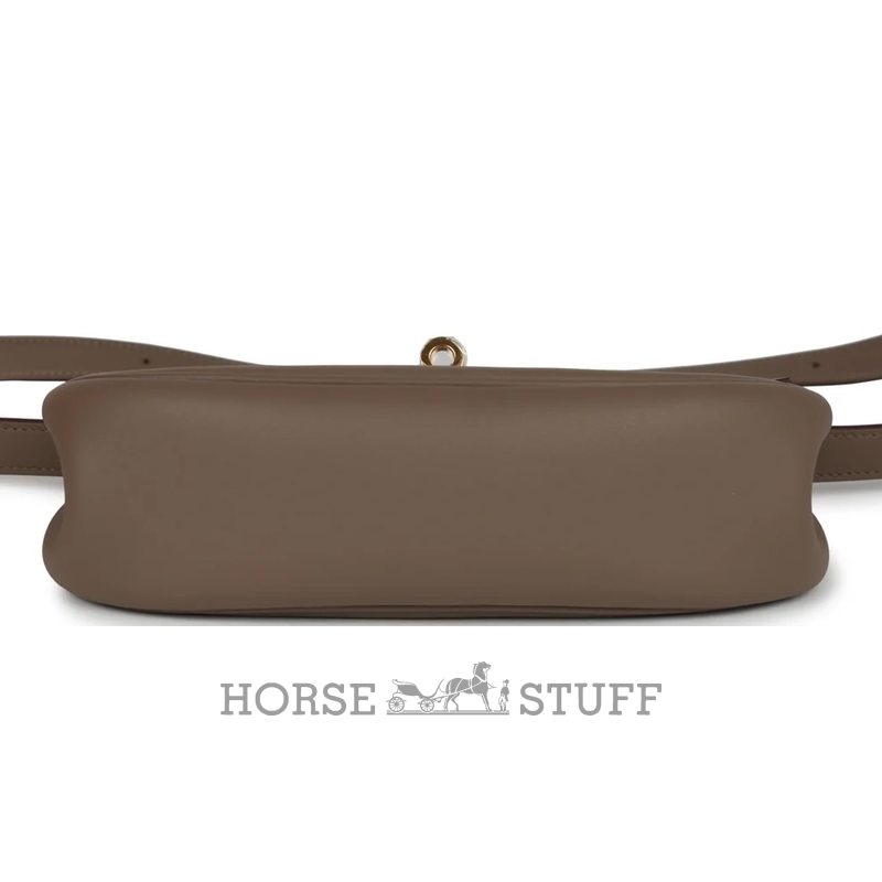 Hermès Kelly Moove Etoupe Swift GHW