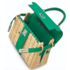 Hermes Kelly Limited Edition Picnic Mini Vert Verone Swift and Osier PHW