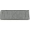 Hermès Kelly Pochette Clutch Gris Ciment Matte Crocodile Alligator PHW