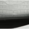 Hermès Kelly Pochette Clutch Gris Ciment Matte Crocodile Alligator PHW