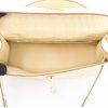 Hermès Kelly Pochette Clutch Vanilla Matte Crocodile Alligator GHW