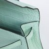Hermès Kelly Pochette Clutch Vert d'Eau Matte Crocodile Alligator GHW